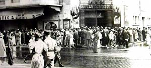 1271- Alger - Manifestation d'Anciens Combattants 2  - Angle  rue Borely la Sapie et rue de Gericault- 9 Juin 1940